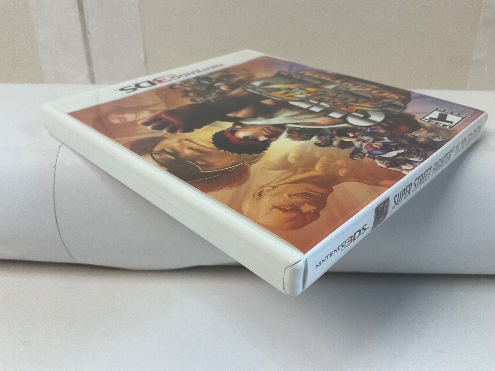 Manual & Case Only** Super Street Fighter IV 3D Edition Nintendo 3DS Replacement