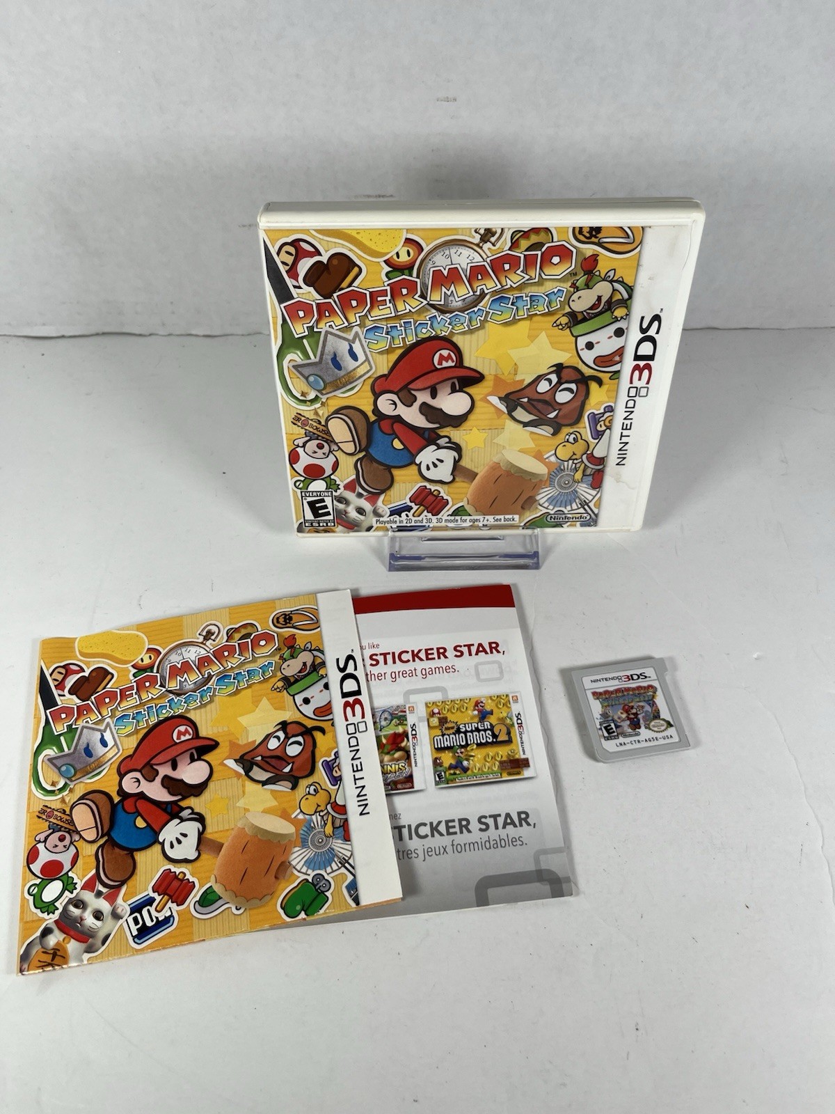 Paper Mario: Sticker Star 3DS Complete Edition CIB – TESTED