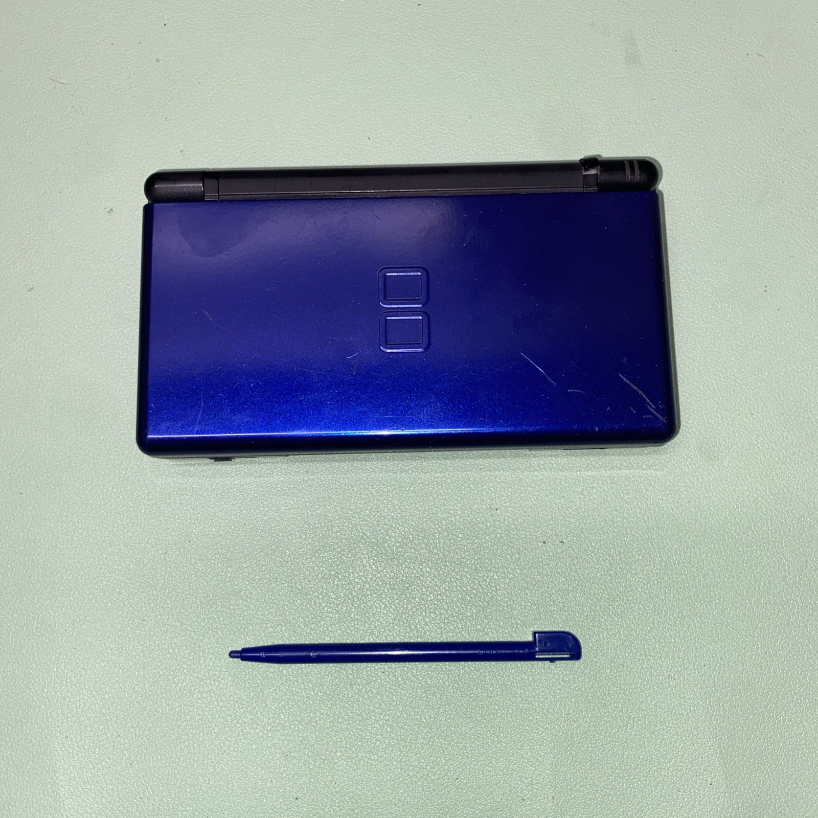Nintendo DS Lite Blue(USG-001) W/3 Games, Stylus, Charger, Case READ