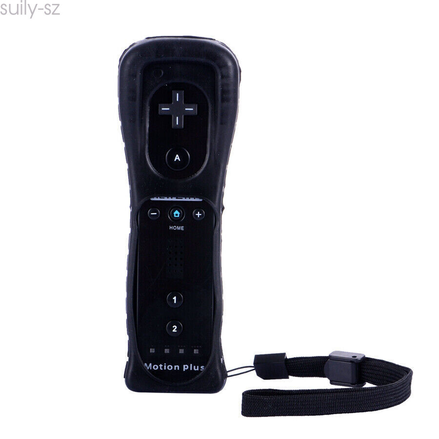 2in1 Motion Plus Remote and Nunchuck Controllers for Wii & Wii U Wiimote 4Pack