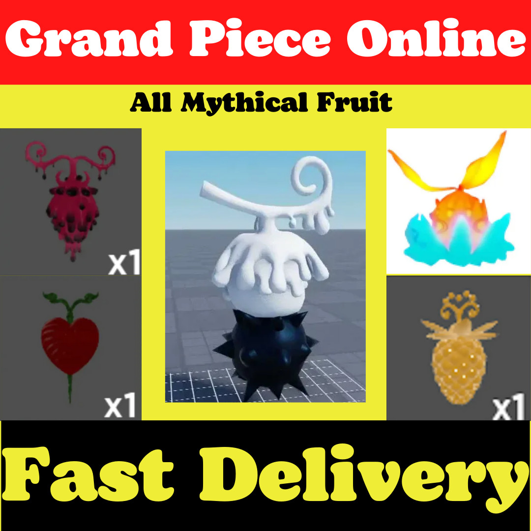 Roblox Grand Piece Online – ALL MYTHICAL FRUITS – GPO – CHEAP AND FAST DELIVERY