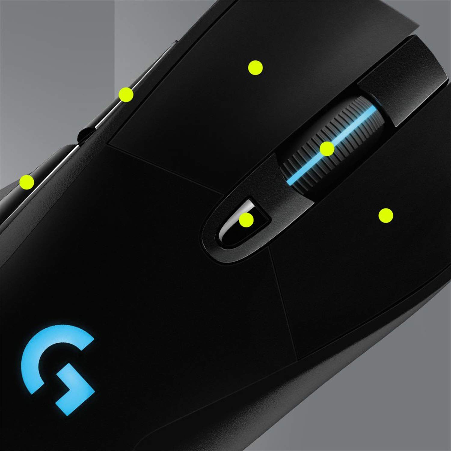 Logitech G703 Lightspeed Wireless Gaming Mouse W/Hero 25K Sensor Powerplay