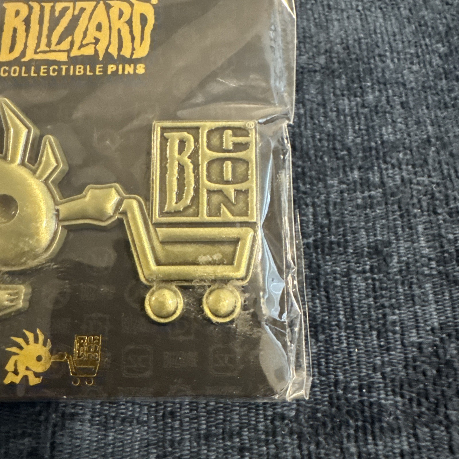 Blizzard Collectible Gold Pin Series 4 Murloc Blizzcon 2017 NEW WOW Murky