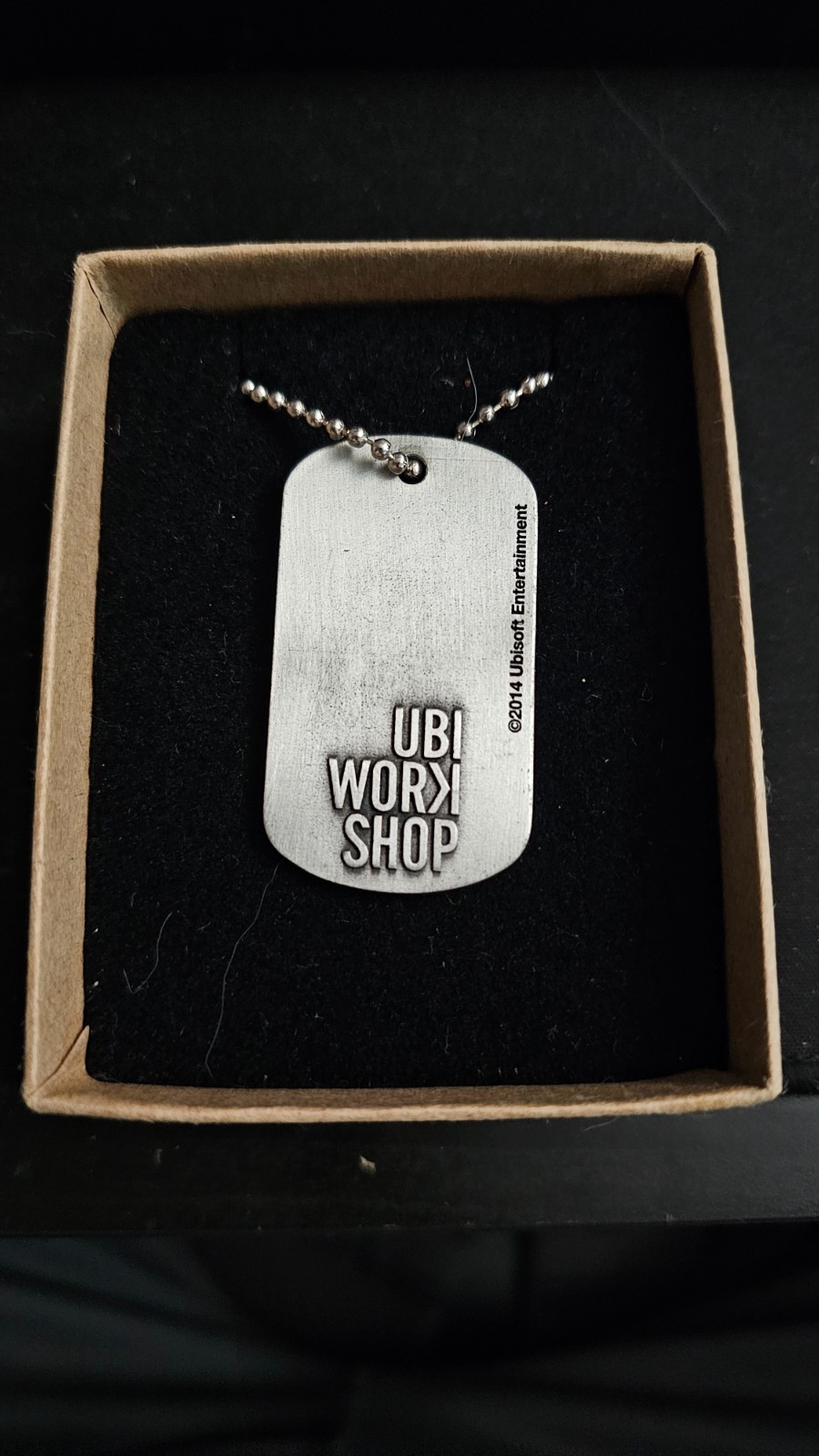 Assassin’s Creed Ghost Recon Ubi Work Shop Dog Tag Necklace