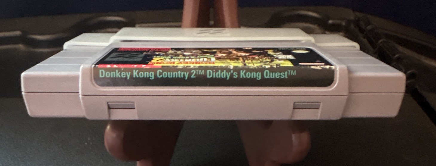 Nintendo Donkey Kong Country 2: Diddy’s Kong Quest for SNES – Game Cart Tested