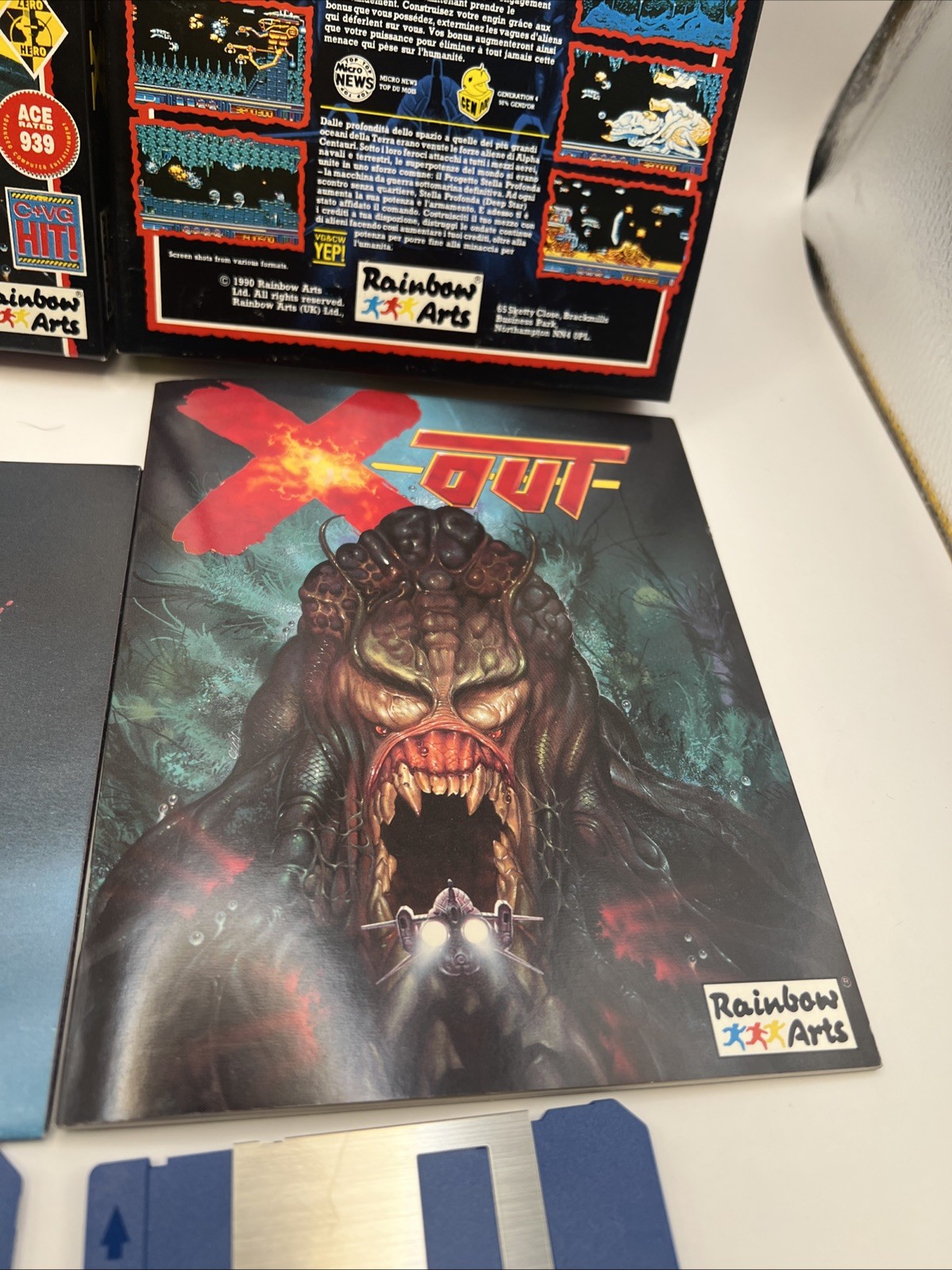 X-Out w/ Manual 3.5″ Commodore Amiga