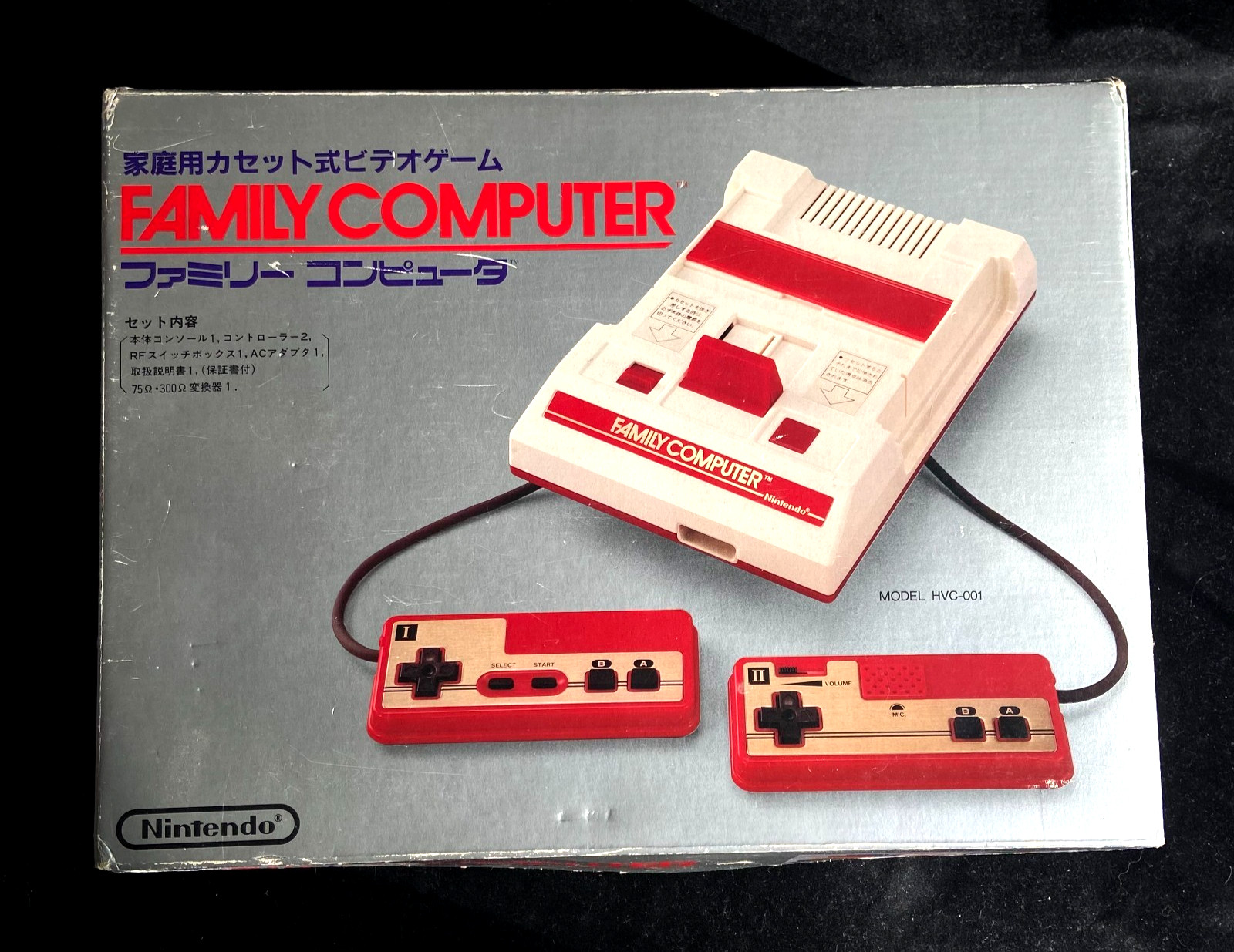 Nintendo Famicom Original Console HVC-001 Complete In Box CIB – Tested & Working
