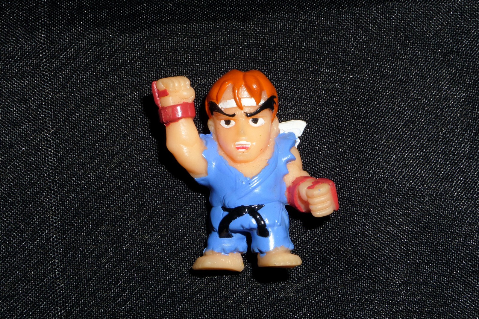 Ryu Street Fighter II Figure Alpha Zero Vintage Retro Capcom Chibi SD
