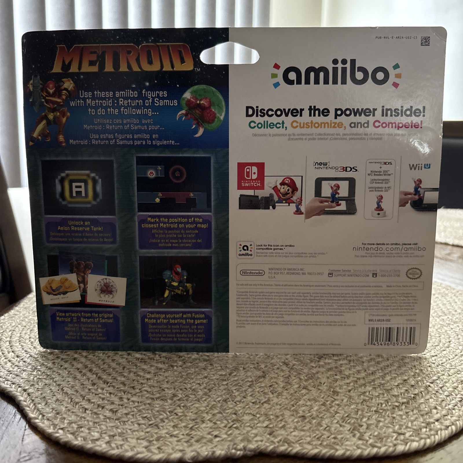 Metroid and Samus Aran Amiibo 2-Pack – Nintendo