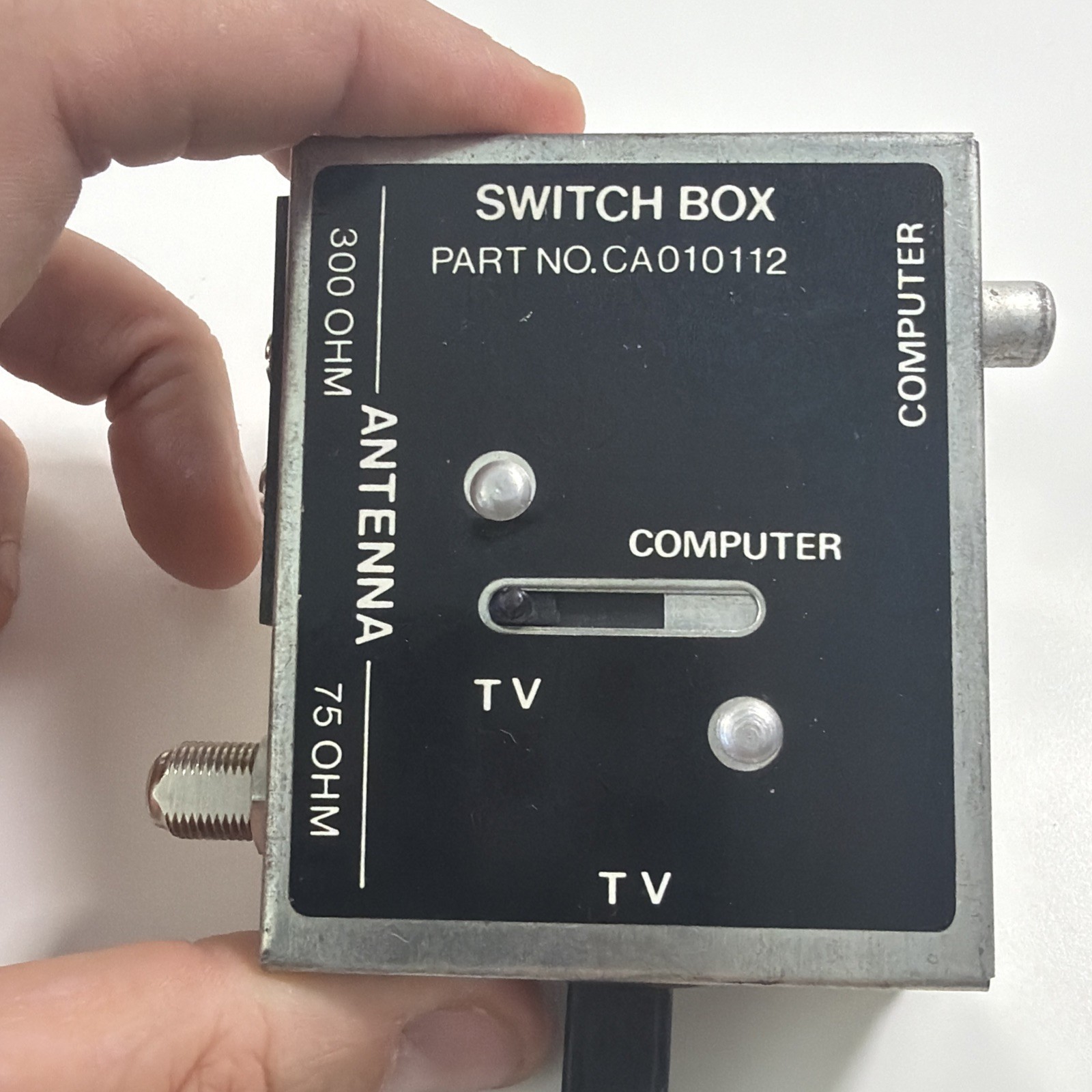 Switch Box CAO10112 Power Supply Adapter Tested Works Hong Kong