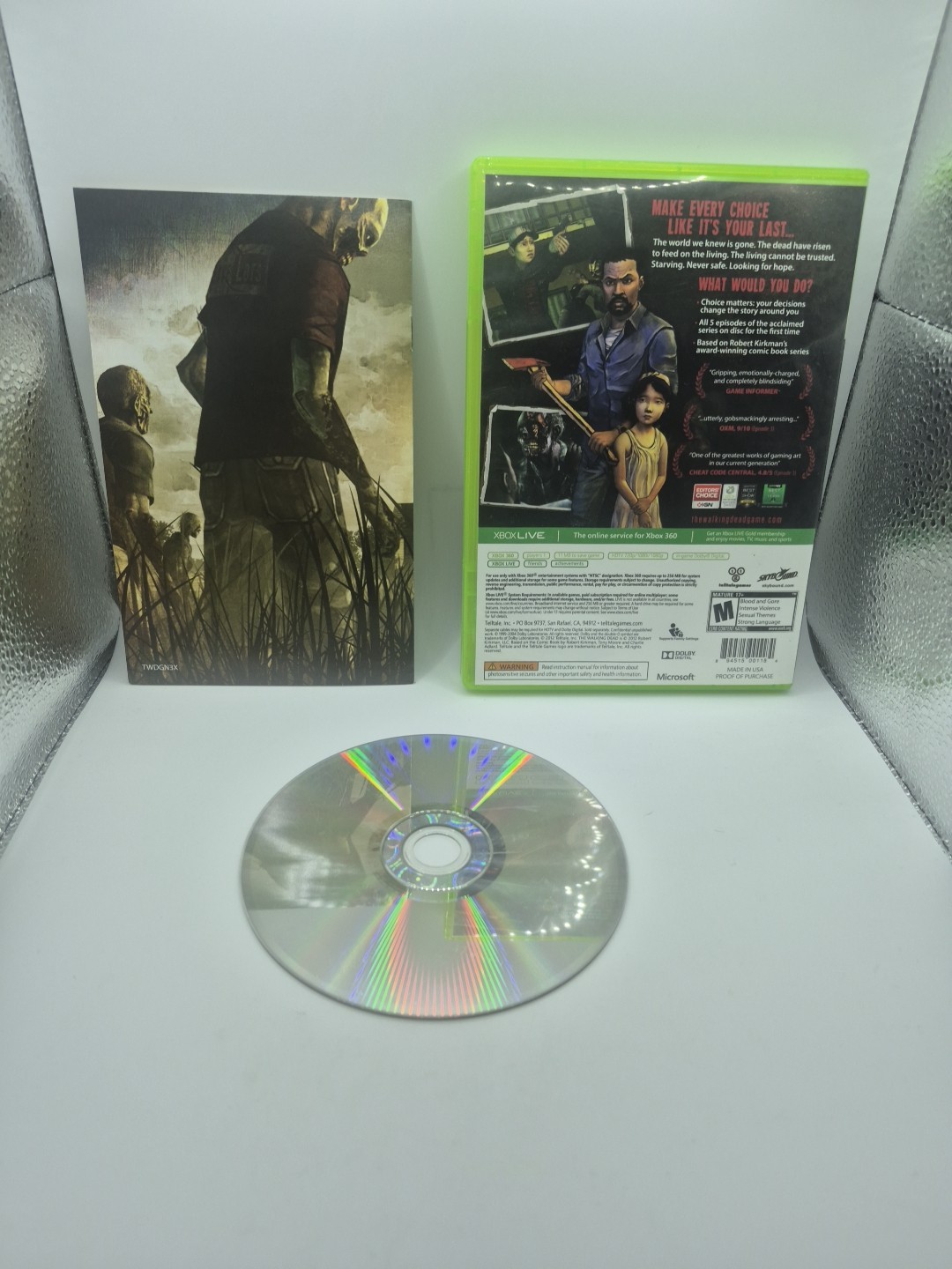The Walking Dead: A Telltale Games Series (Microsoft Xbox 360, 2012, Telltale)