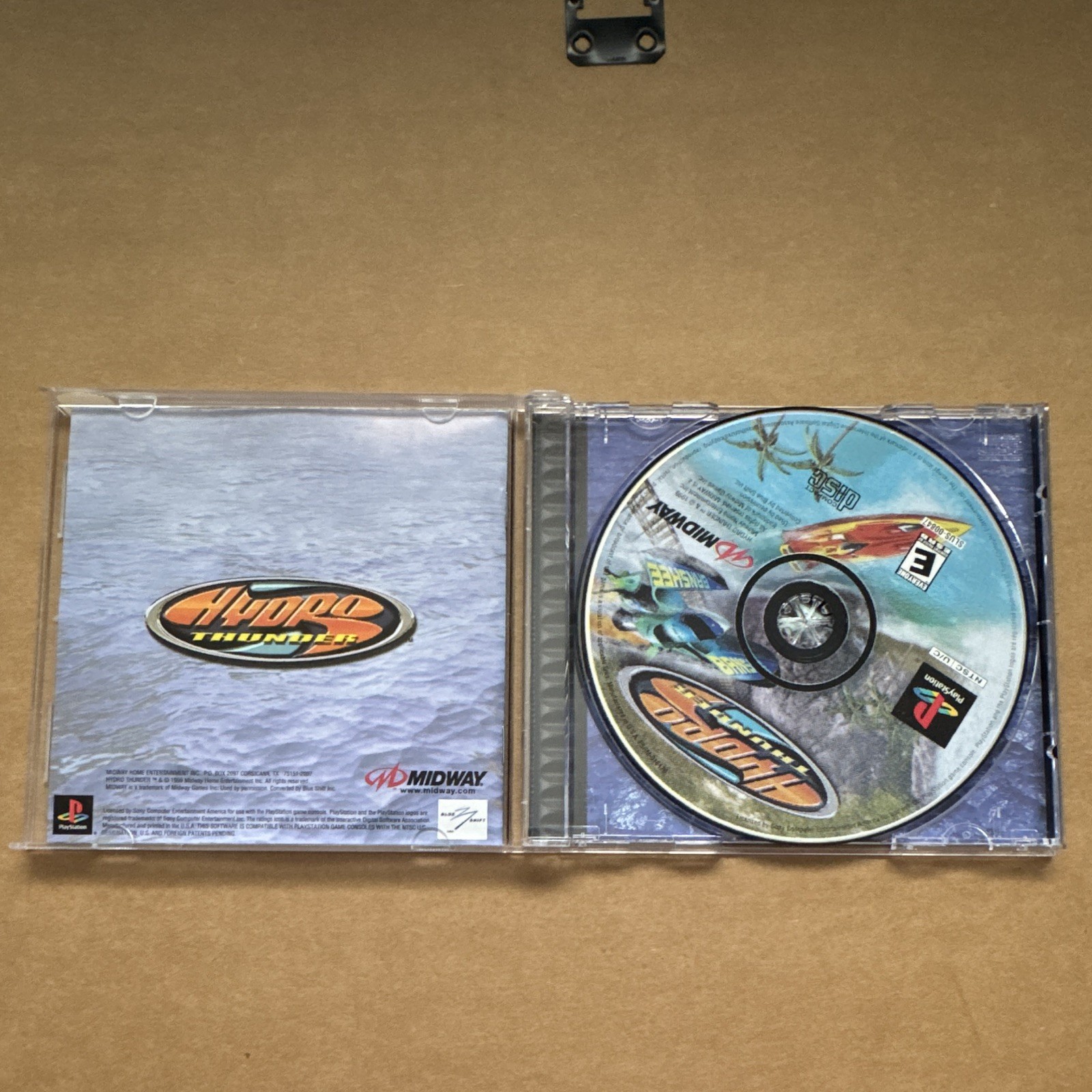 Midway Hydro Thunder (Sony PlayStation 1, 1999) E NTSC-U/C Manual