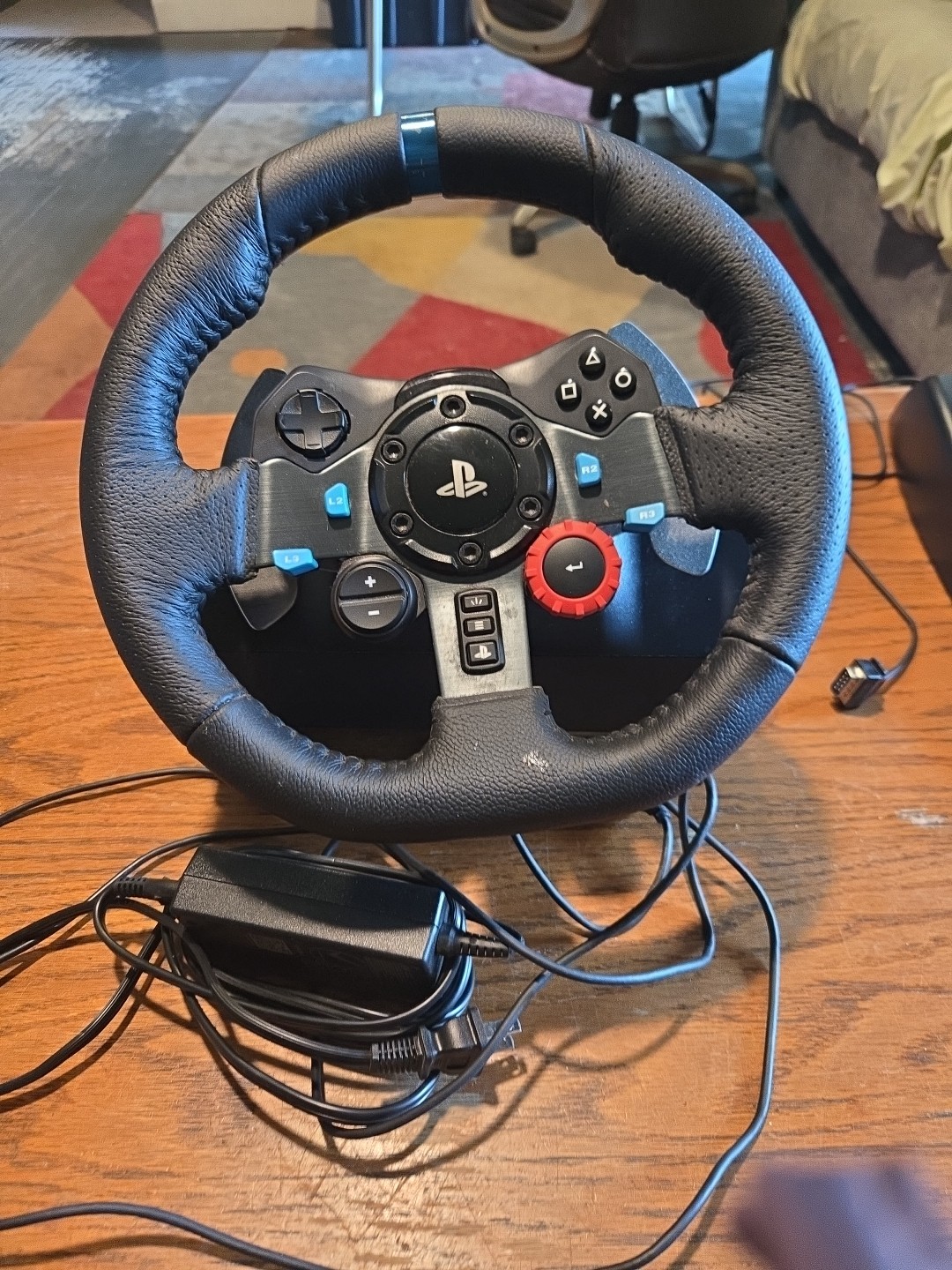 LogitechG29 Drive Force Racing Wheel Black WU0002 w/upgradedShifter and Pedals
