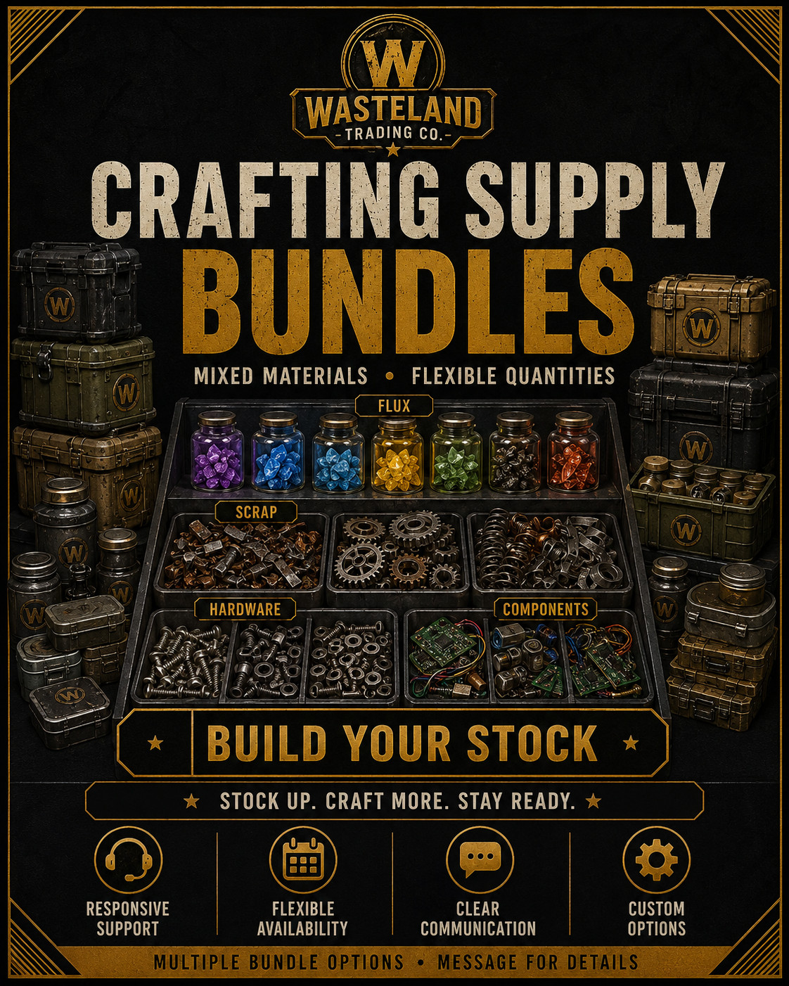 Fallout 76 [PC] Stable Flux & Junk Packages | Multiple Options | Flexible Qty |
