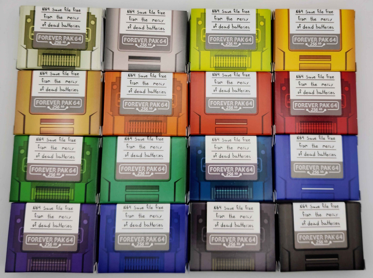 Forever Pak 64 – 256KB Battery-free Memory Pak for Nintendo 64 NEW
