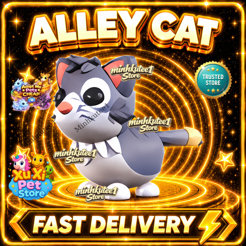 🐱 Alley Cat | MFR/NFR/FR Meega/Neoon Adopt Pet – Fast Delivery