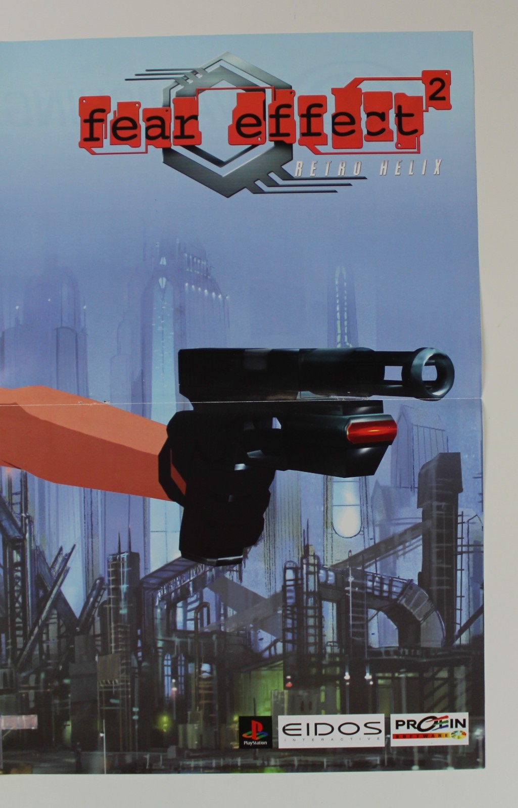 2001 VANISHING POINT Double-Sided Poster 22.5″ x 17″ (57 x 53 cm.) Spain Vintage