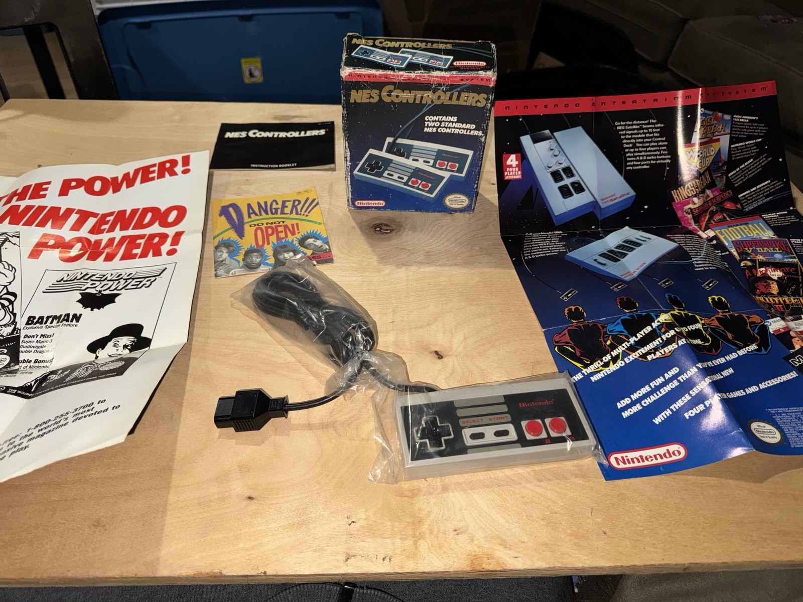 Classic NES Controller In Opened Box In Original Plastic READ FULL DESCRIPTION