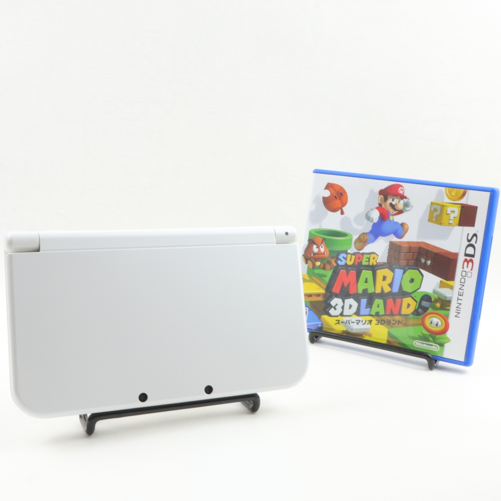 New Nintendo 3DS XL LL Console Dual IPS LCD Pearl White Excellent / Region Free