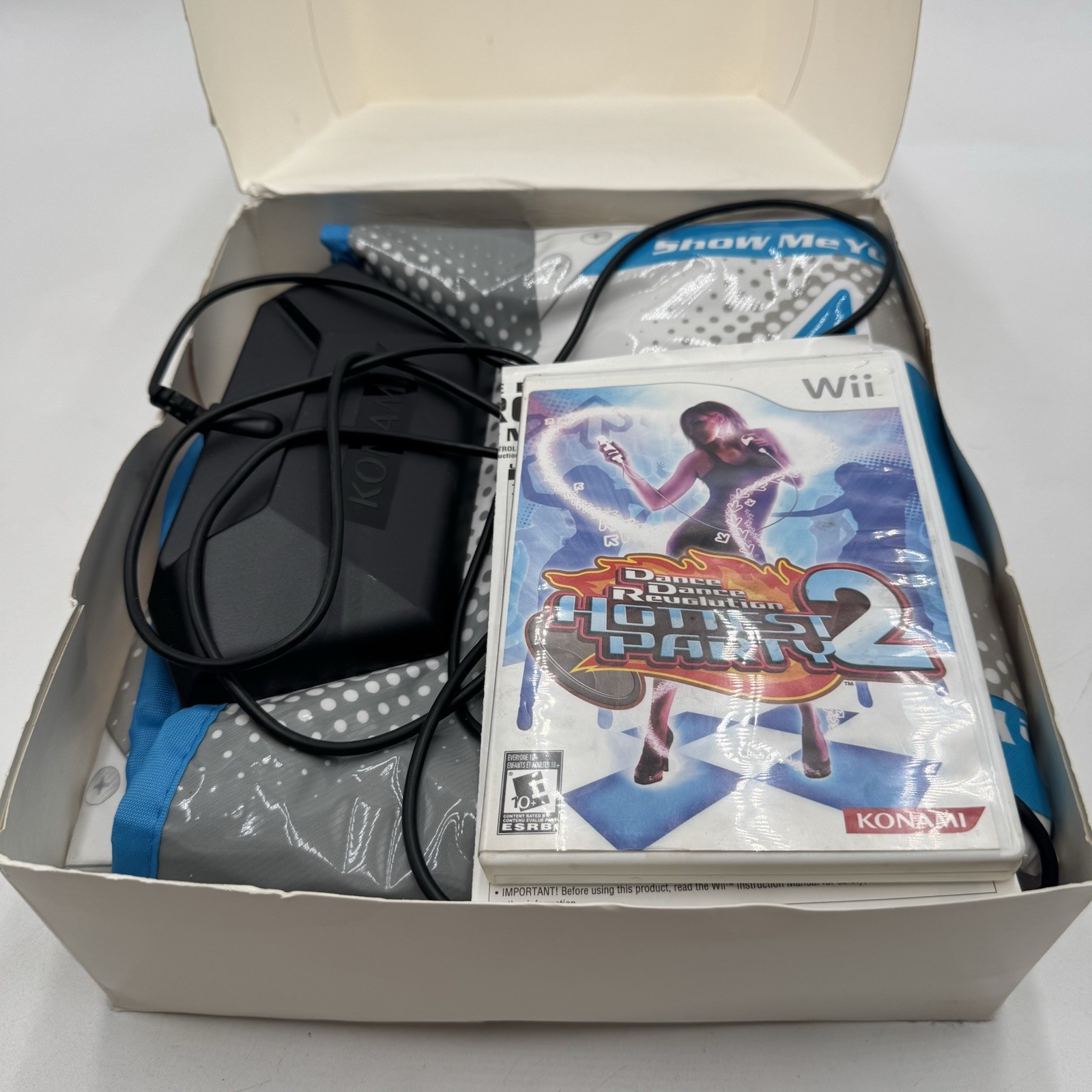Nintendo Wii Dance Mat Controller & Dance Dance Revolution Game Bundle Tested