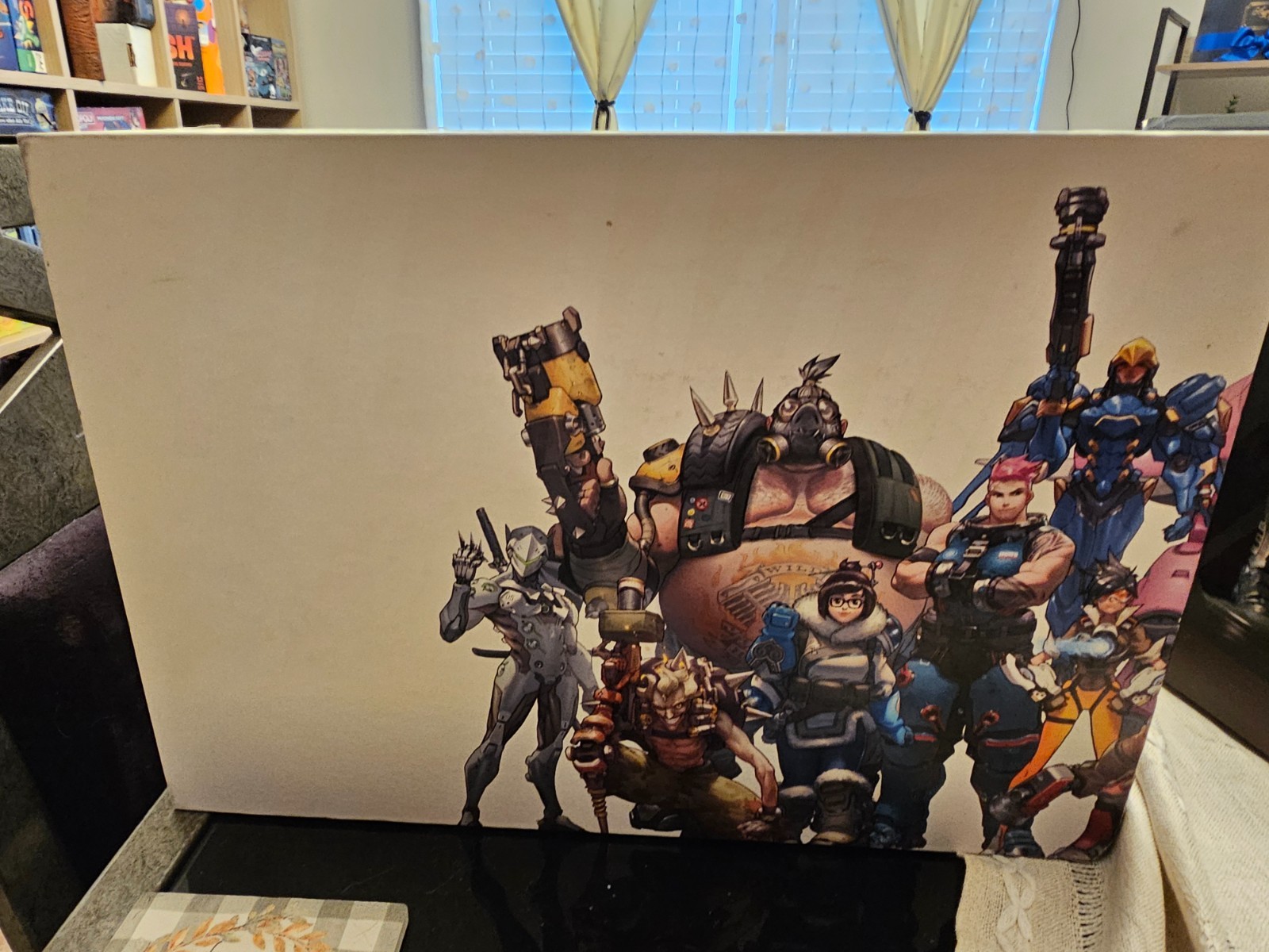 Overwatch Collectors Eedition Xbox One Statue with Game Complete