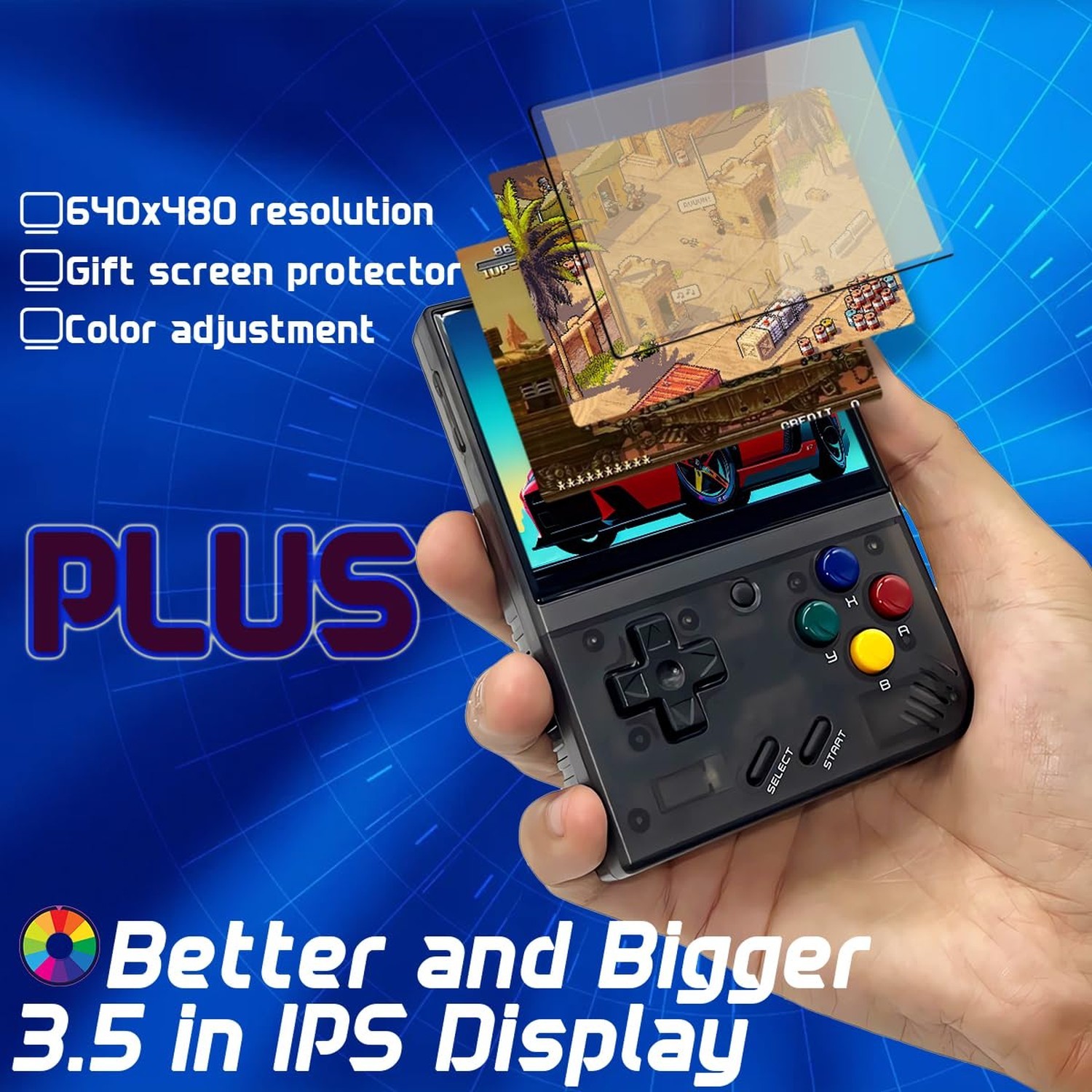 Miyoo Mini Plus Handheld Game Console 3.5-inch 640*480 IPS Screen 3000mAh Miy…