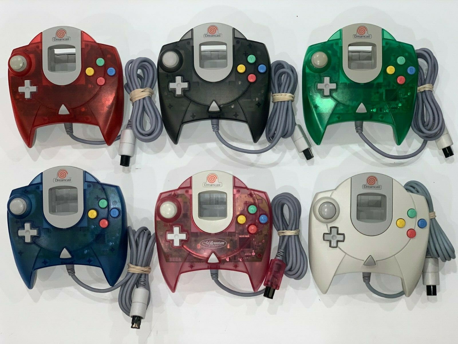 Sega Dreamcast Controller Genuine OEM (Choose Your Color) White Blue Green Red..