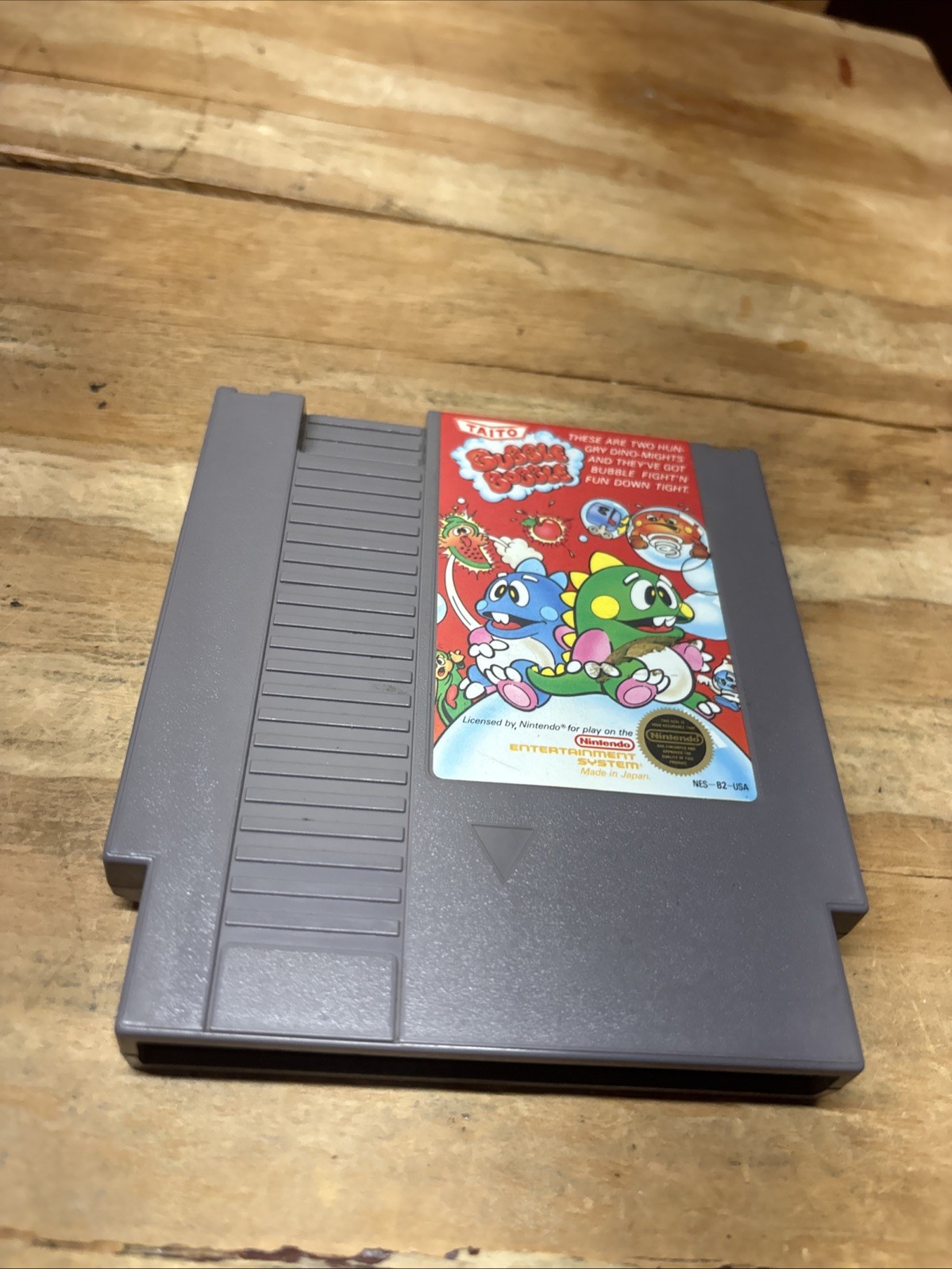 Bubble Bobble NES Nintendo Entertainment System Tested Authentic Fast Shipping