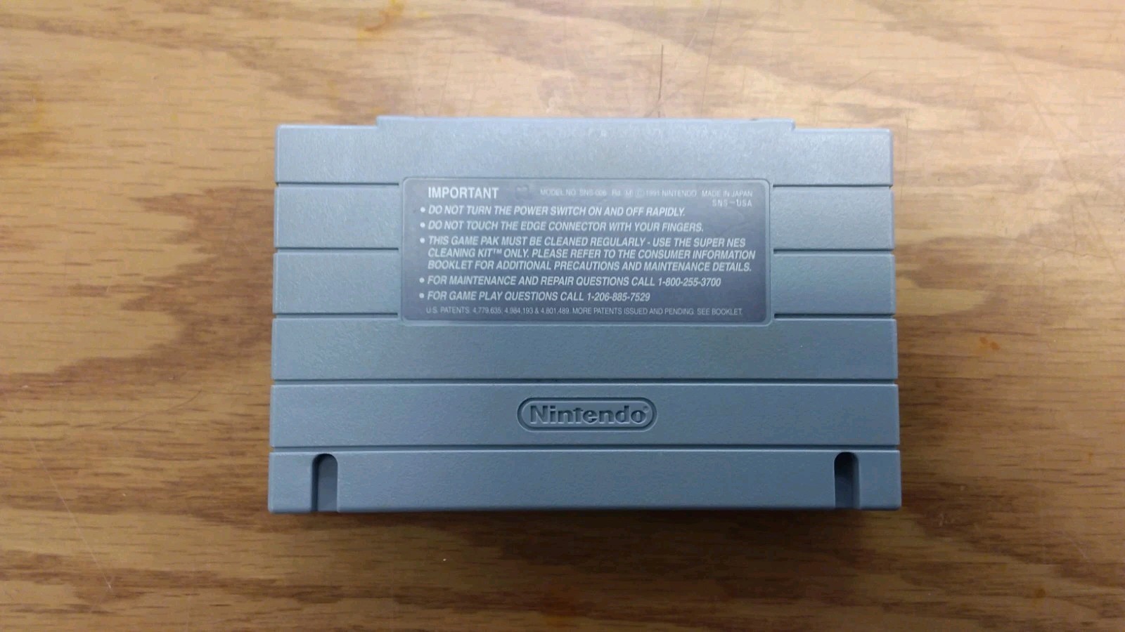 FINAL FIGHT (Super Nintendo, 1991) Near CIB NO WARRANTY CARD