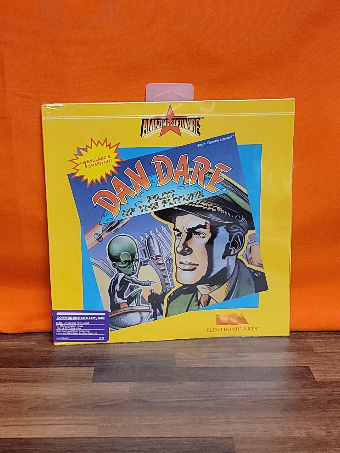 Rare EA Games Dan Dare Pilot of the Future (Commodore 64 C64/128) Brand New NIB
