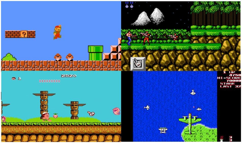 Retro Video Game Console + HDMI FC Family Computer Compact Nintendo Games