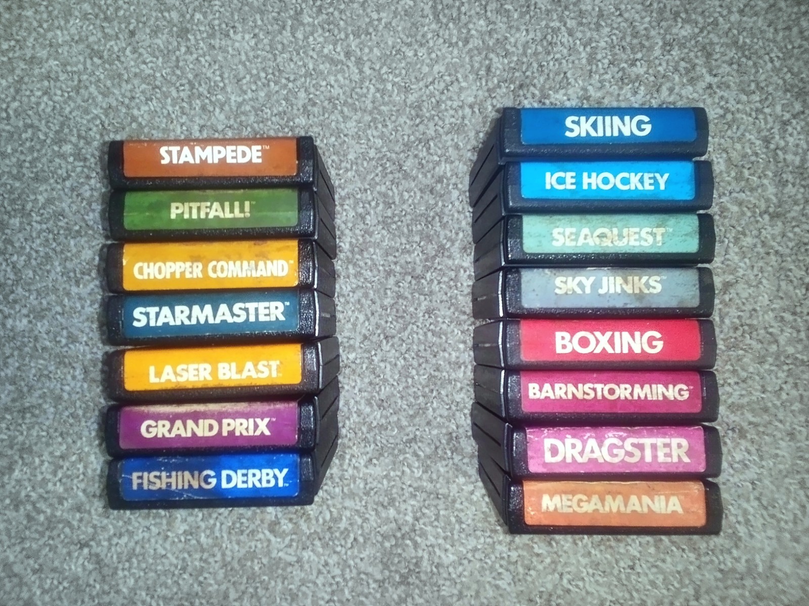 Atari 2600 Activision Games Lot of 15 All Tested and Working See Pics