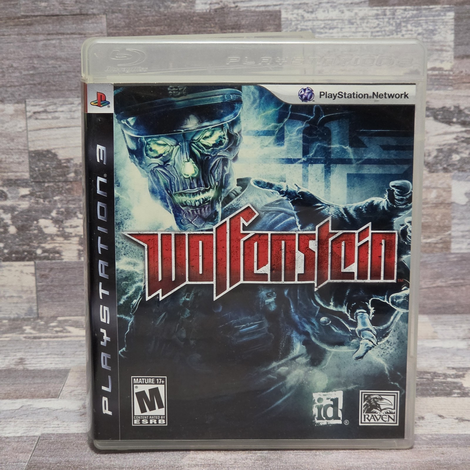 Activision Wolfenstein Series PS3 Shooter Manual Included M 2009 NTSC-U/C