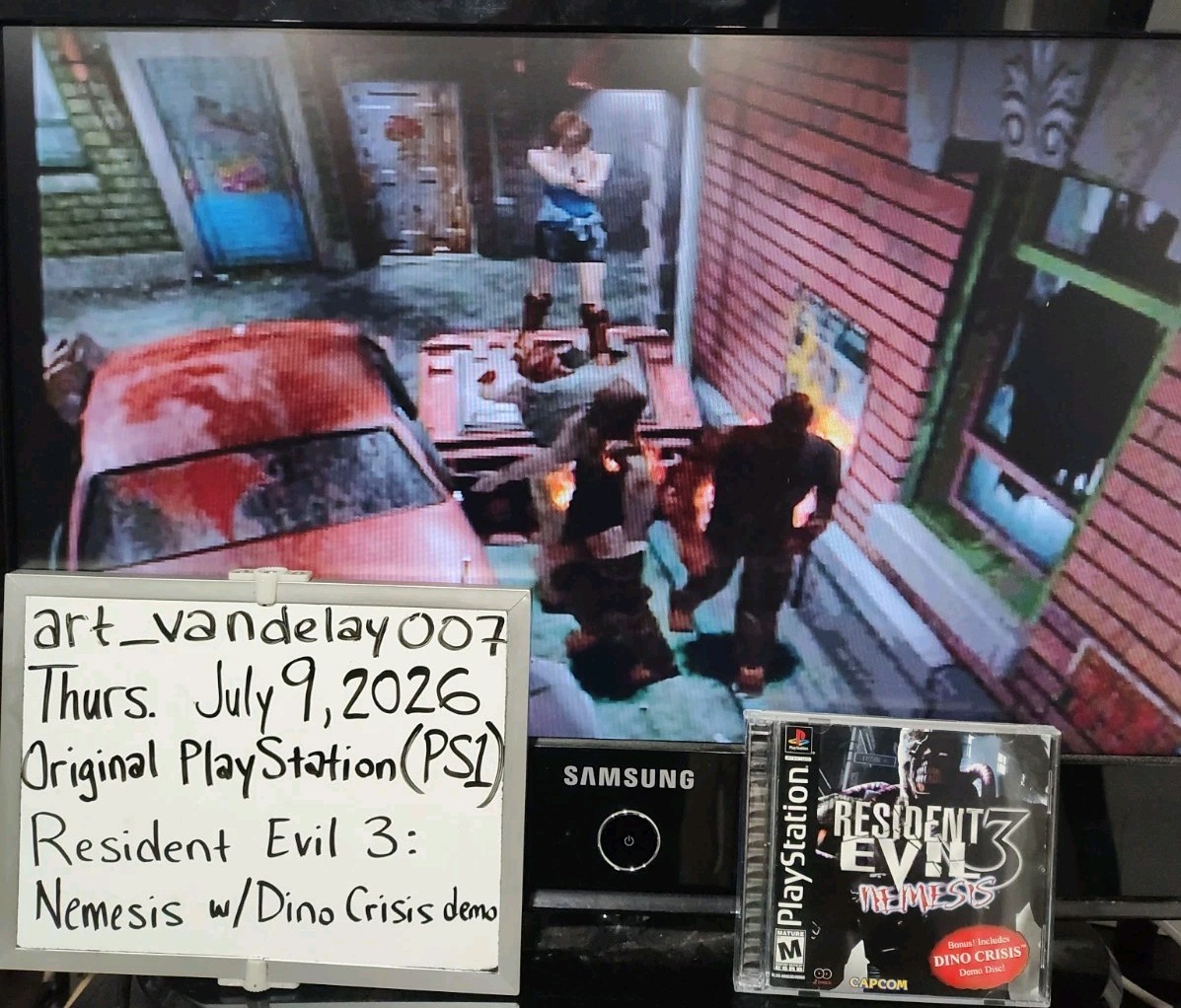 Resident Evil 3: Nemesis (PlayStation 1 PS1, 1999) CIB w/ Demo + Case Protector