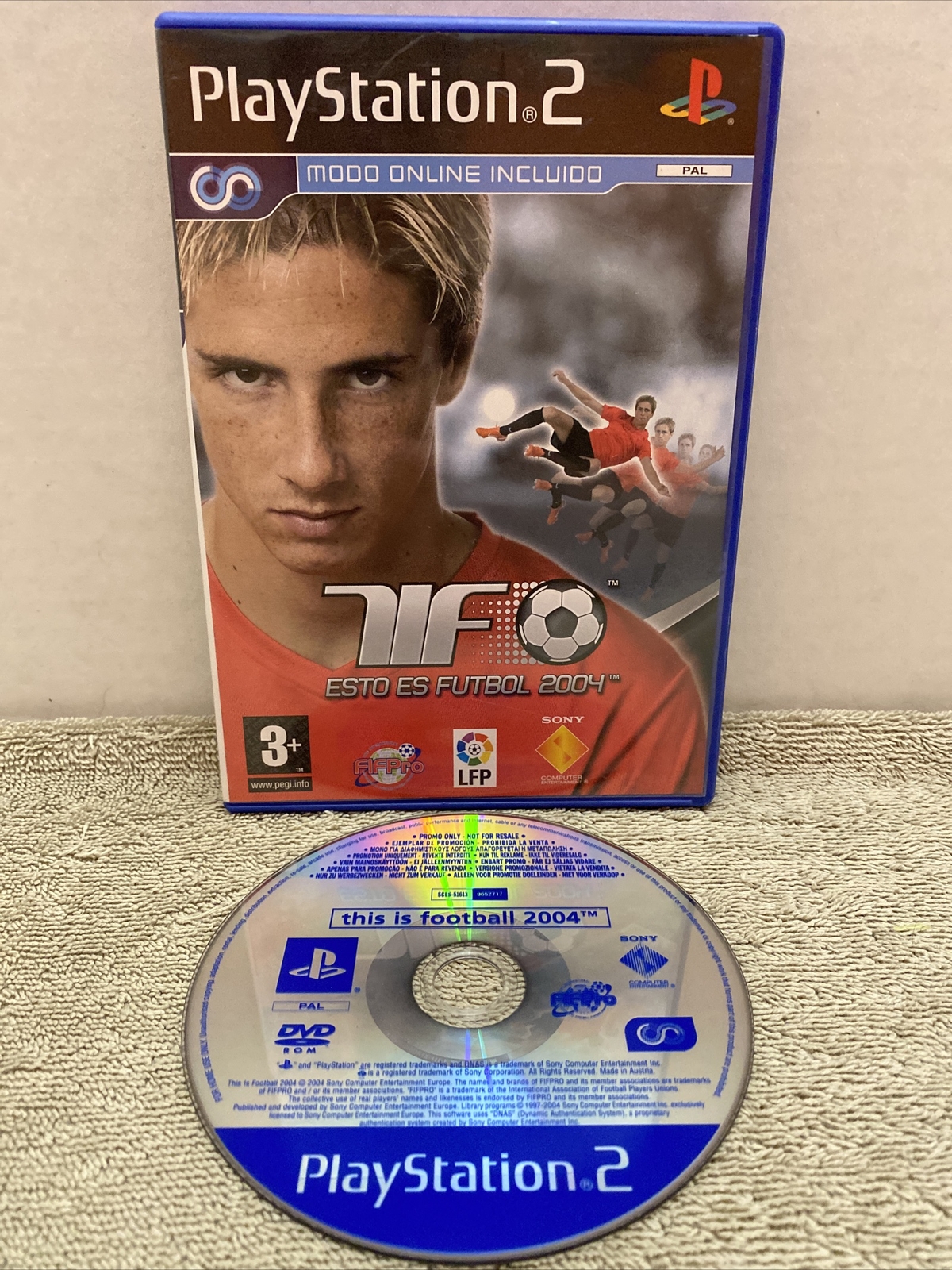 This Is Football Esto Es Futbol 2004 PS2 Playstation 2 PAL Europe Import Tested