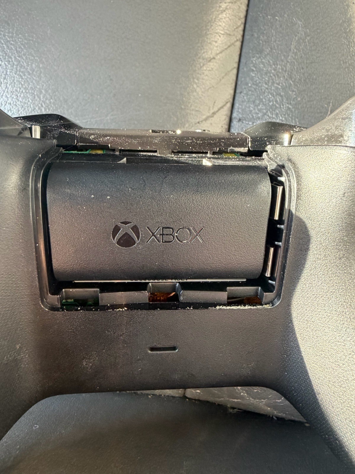 Lot Of 2 Microsoft Xbox One Wireless Controller 1708 Black And Gray, WORKING