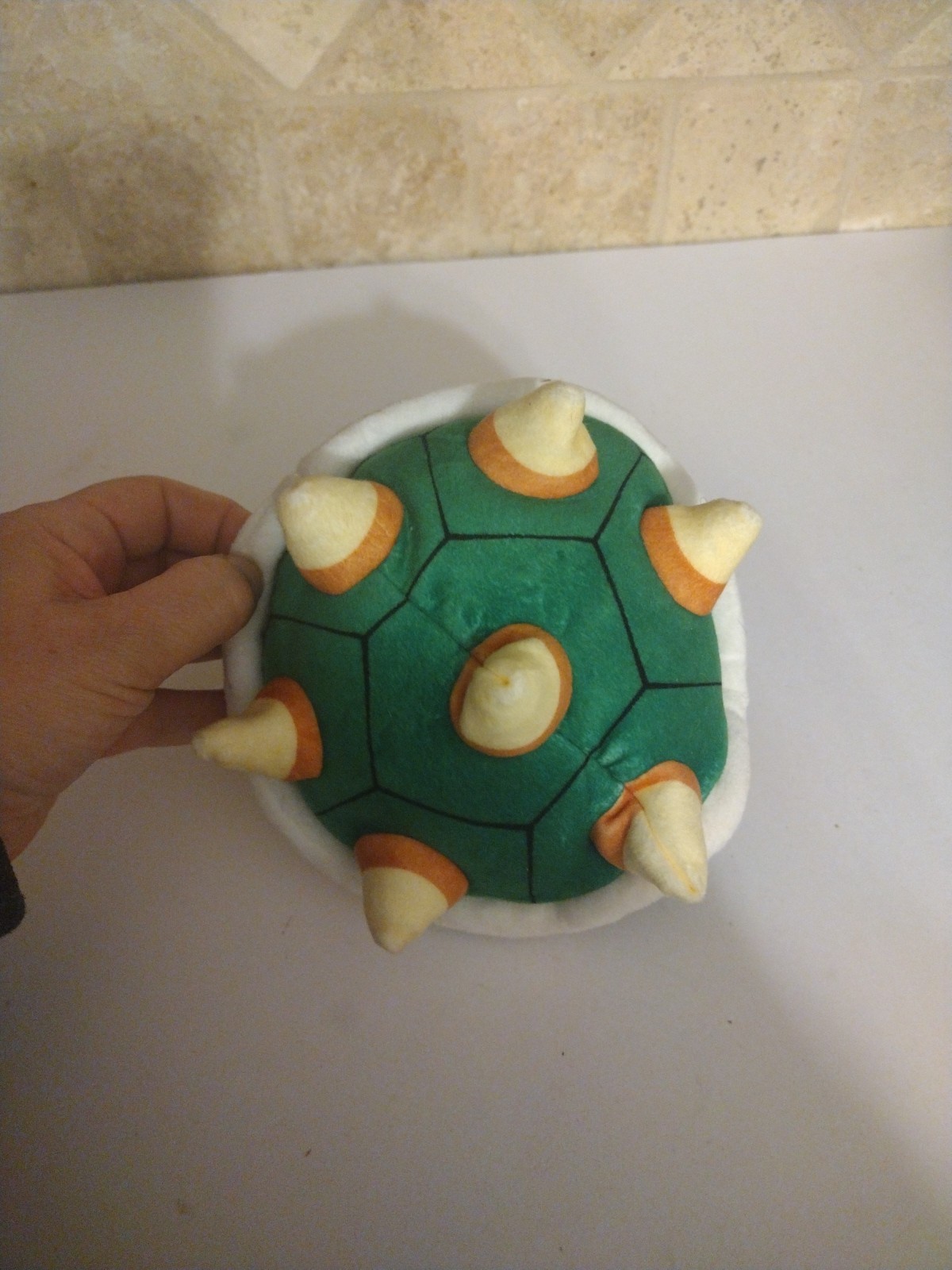 Nintendo Super Mario Bowser Shell Plush Stuffed Pillow Club Mocchi Mocchi Tomy
