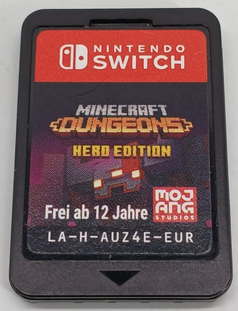 2020 Microsoft: Nintendo Switch: Minecraft Dungeons Hero Edition: Clean & Tested