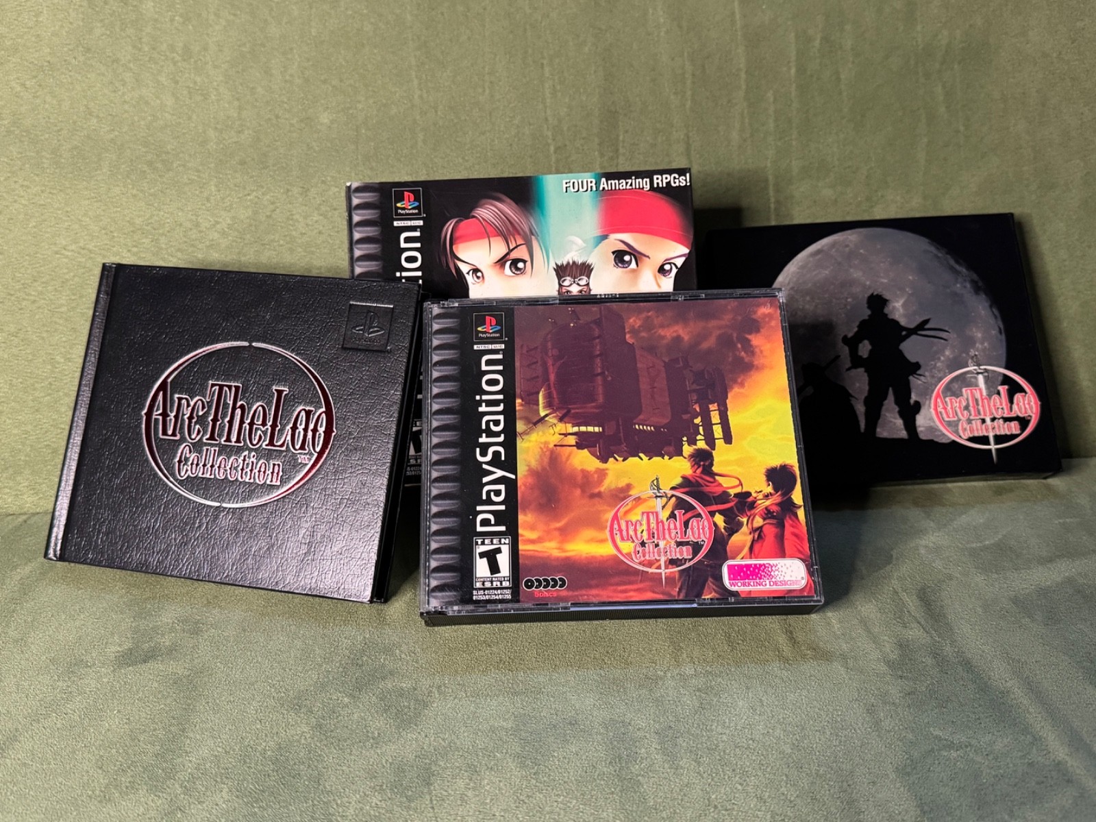 Arc the Lad Collection Complete with Manual and Omake Box