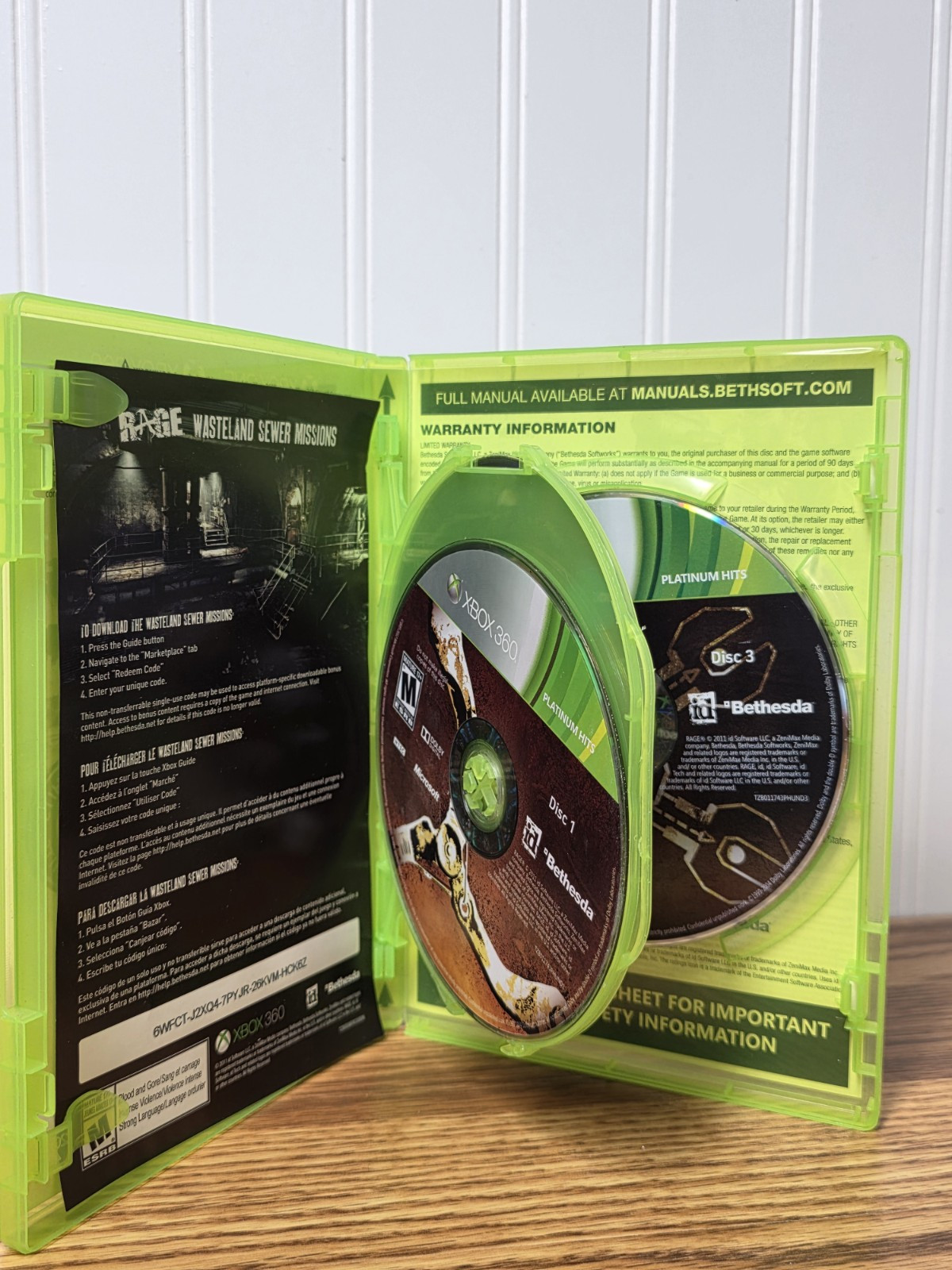 Rage Xbox 360 Refurbished Tested & Guaranteed!
