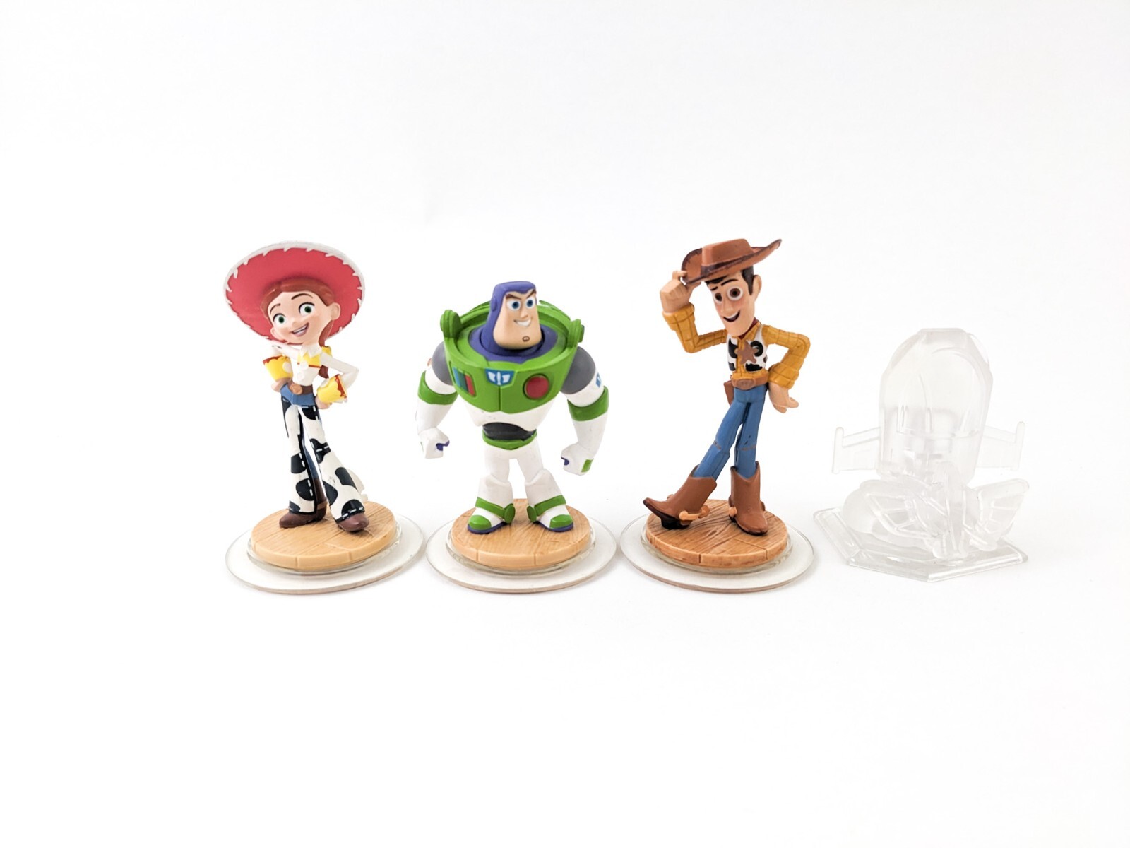 Disney Infinity Toy Story Lot Of 3 Figures Buzz Woody Jesse Playset