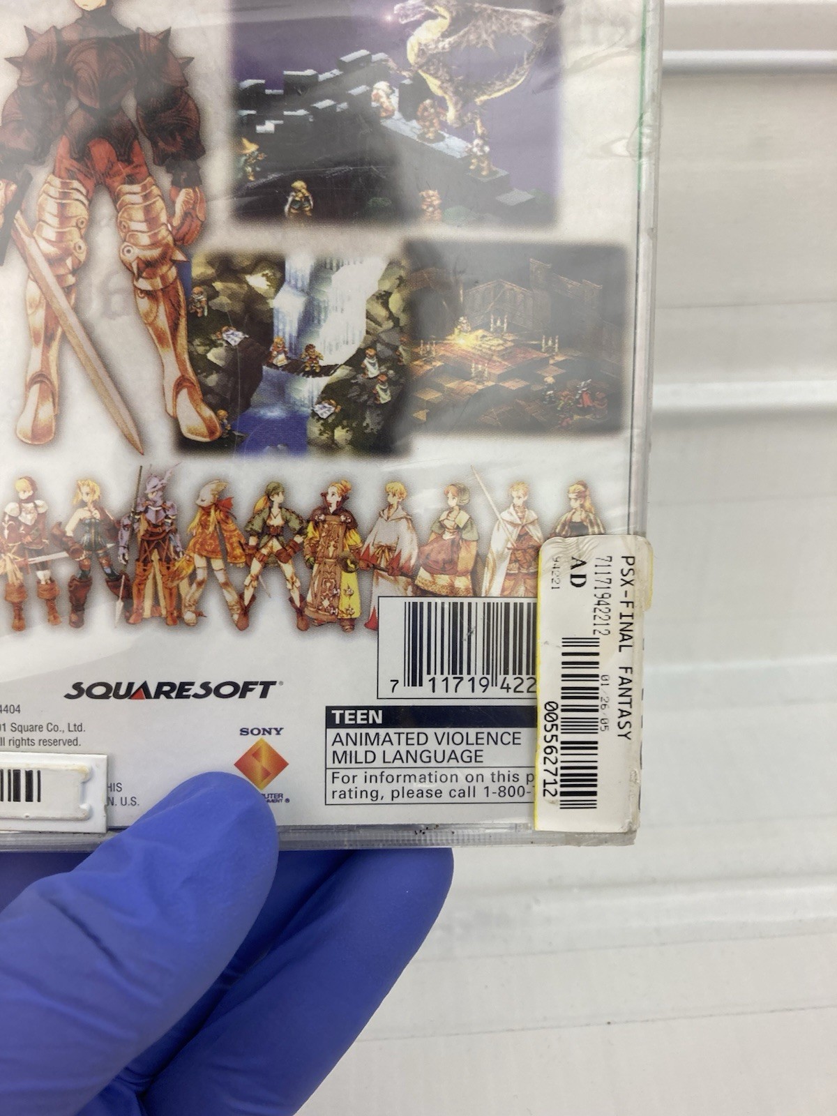 Final Fantasy Tactics (PS1 Greatest Hits) Brand New Factory Sealed! Authentic!