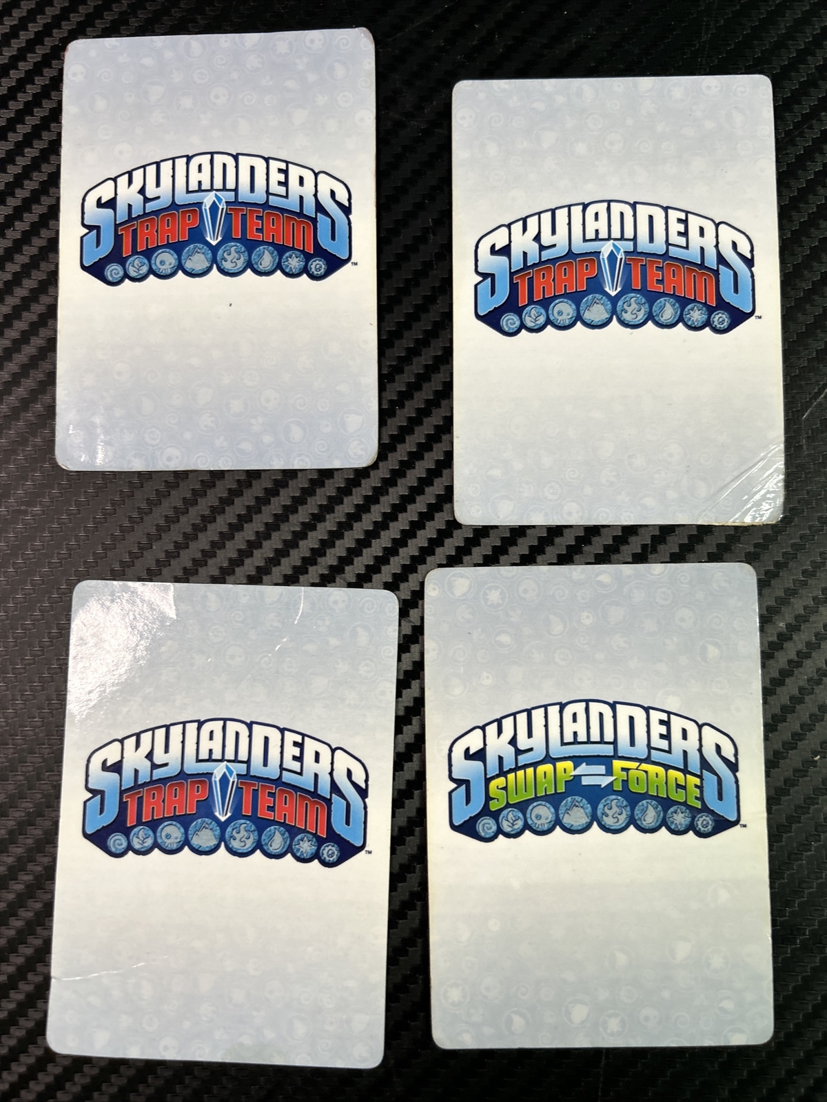 Lot of 8 Skylanders Trading Cards Used Condition