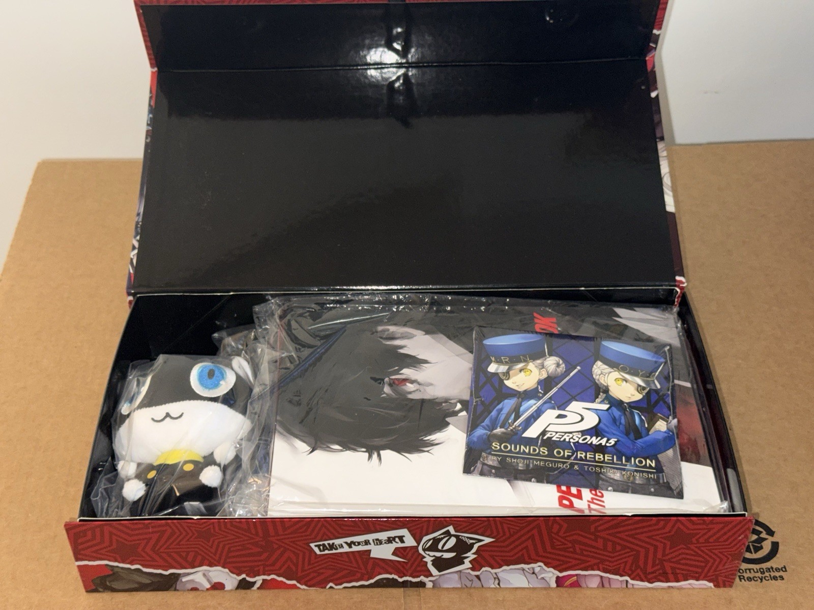 Persona 5 Take Your Heart Premium Edition PS4 NO GAME ALL OTHER ITEMS UNUSED