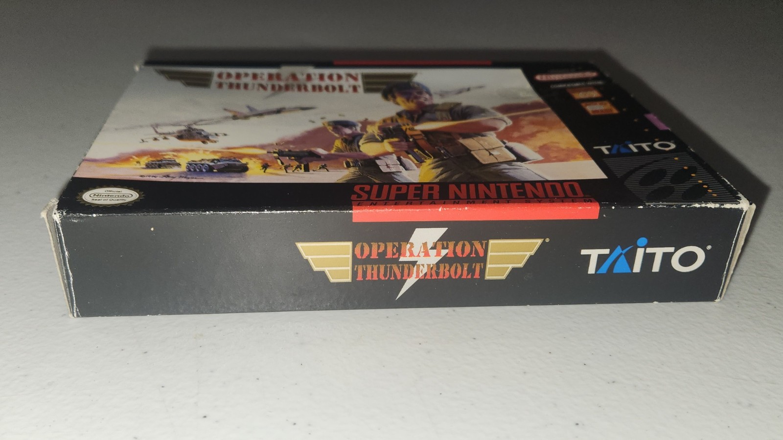 Operation Thunderbolt Super Nintendo SNES CIB