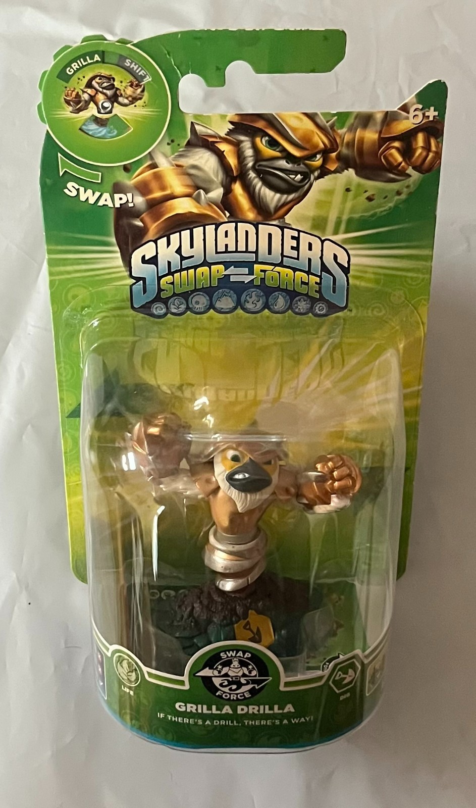 Skylanders Swap Force Grilla Drilla New In Box NIB
