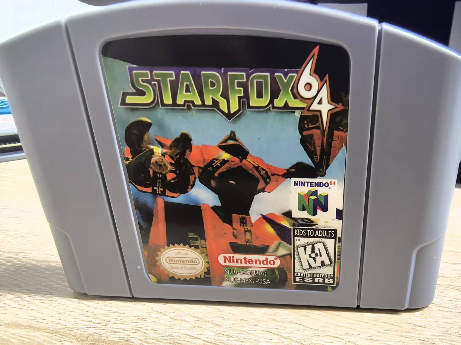 Star Fox 64 (Nintendo 64 N64) Classic Space Shooter Combat Adventure Gam