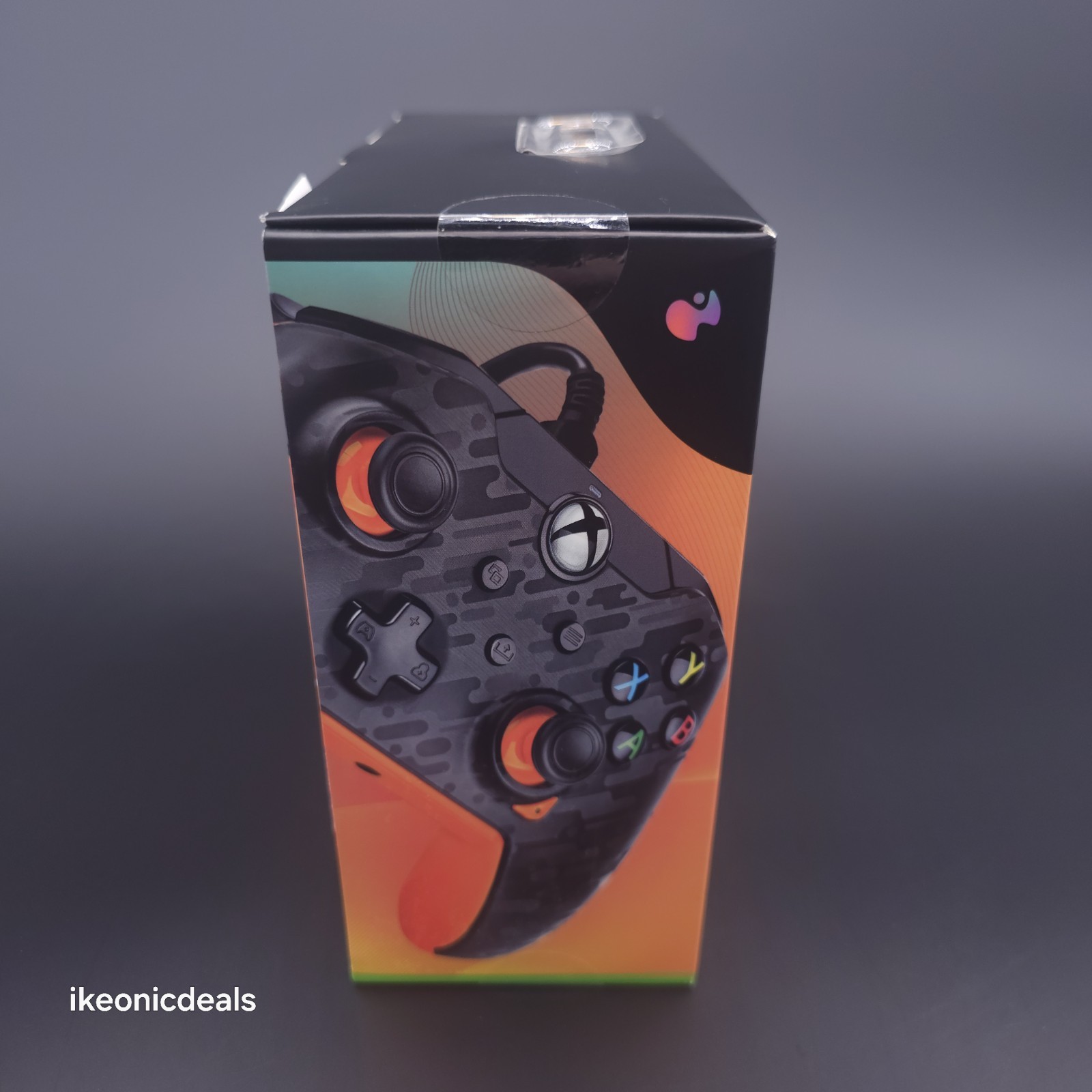 PDP Neon Atomic Carbon Wired Controller for XBOX Series X-S ONE App Enabled New