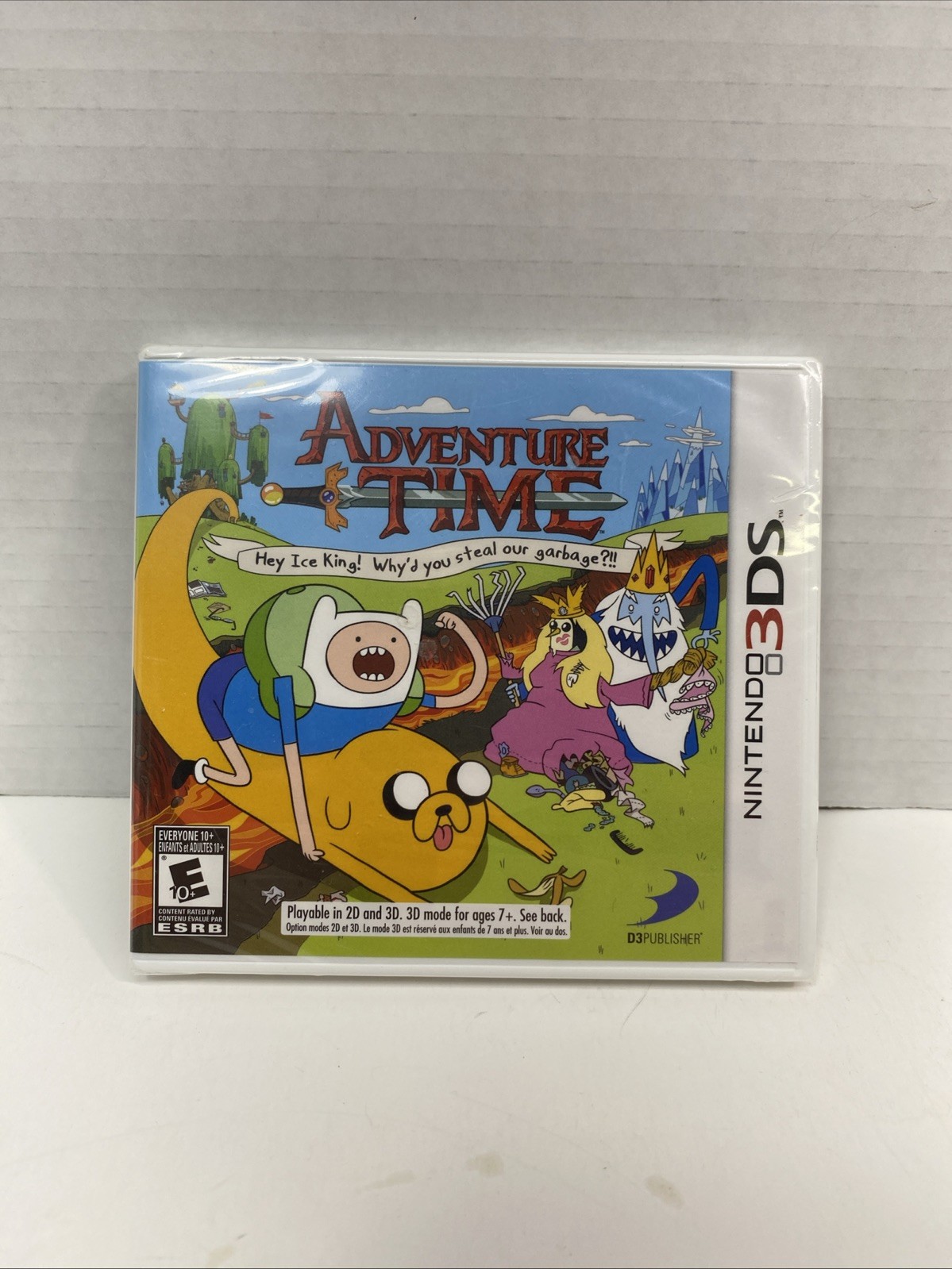 Adventure Time:Hey Ice King! Nintendo 3DS (Factory Sealed) 2012