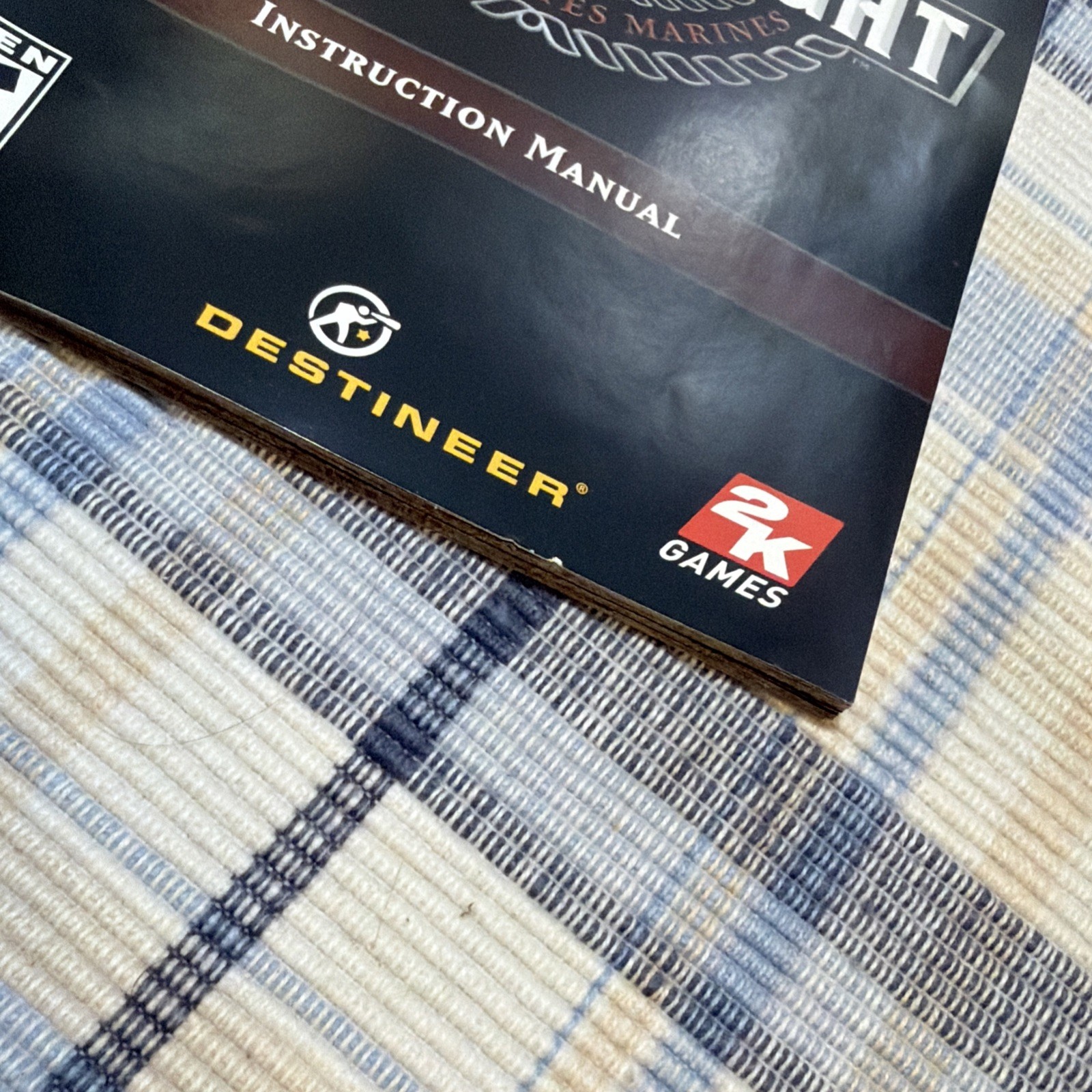 First to Fight United States Marines Microsoft Xbox Video Game CIB Complete